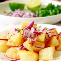 Aloo Chaat From The Streets Of India| The Healthier Version